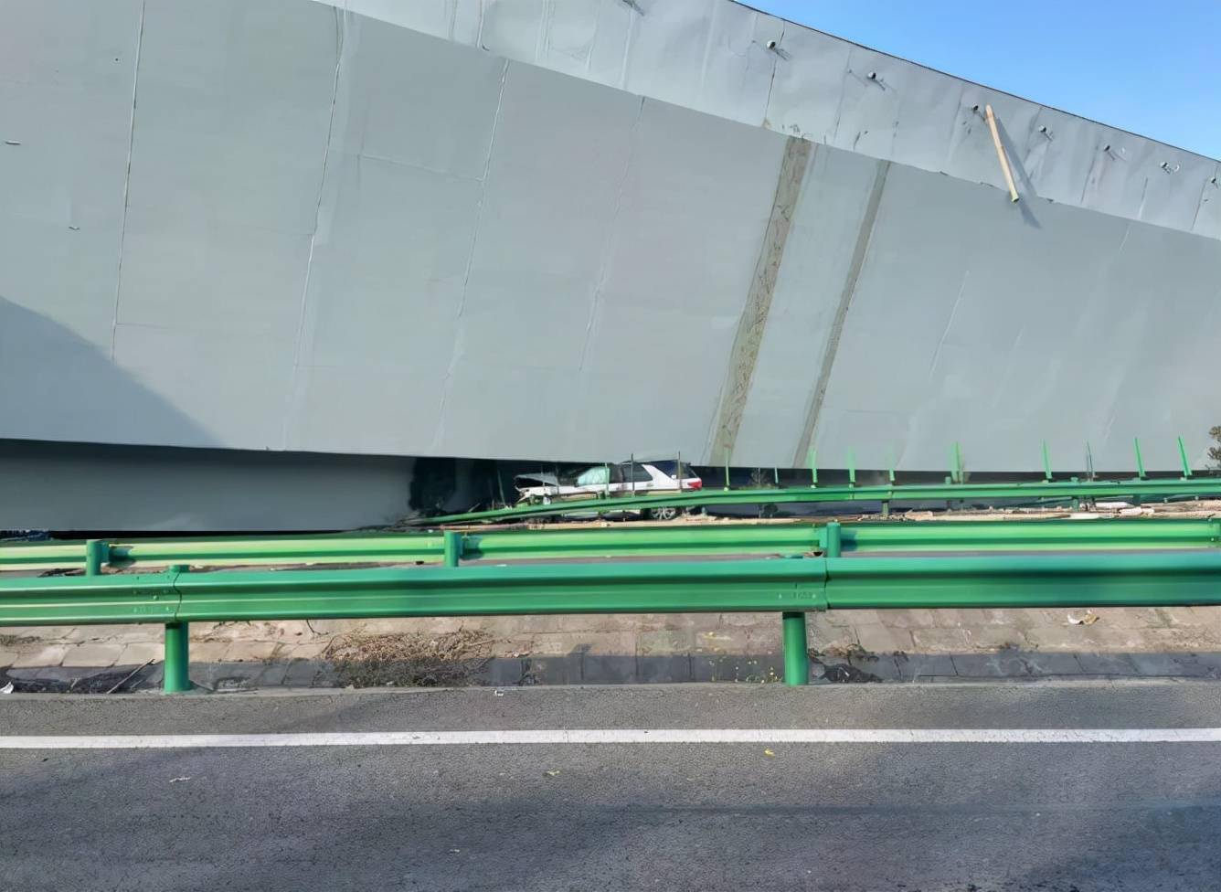 湖北高速大桥垮塌图片