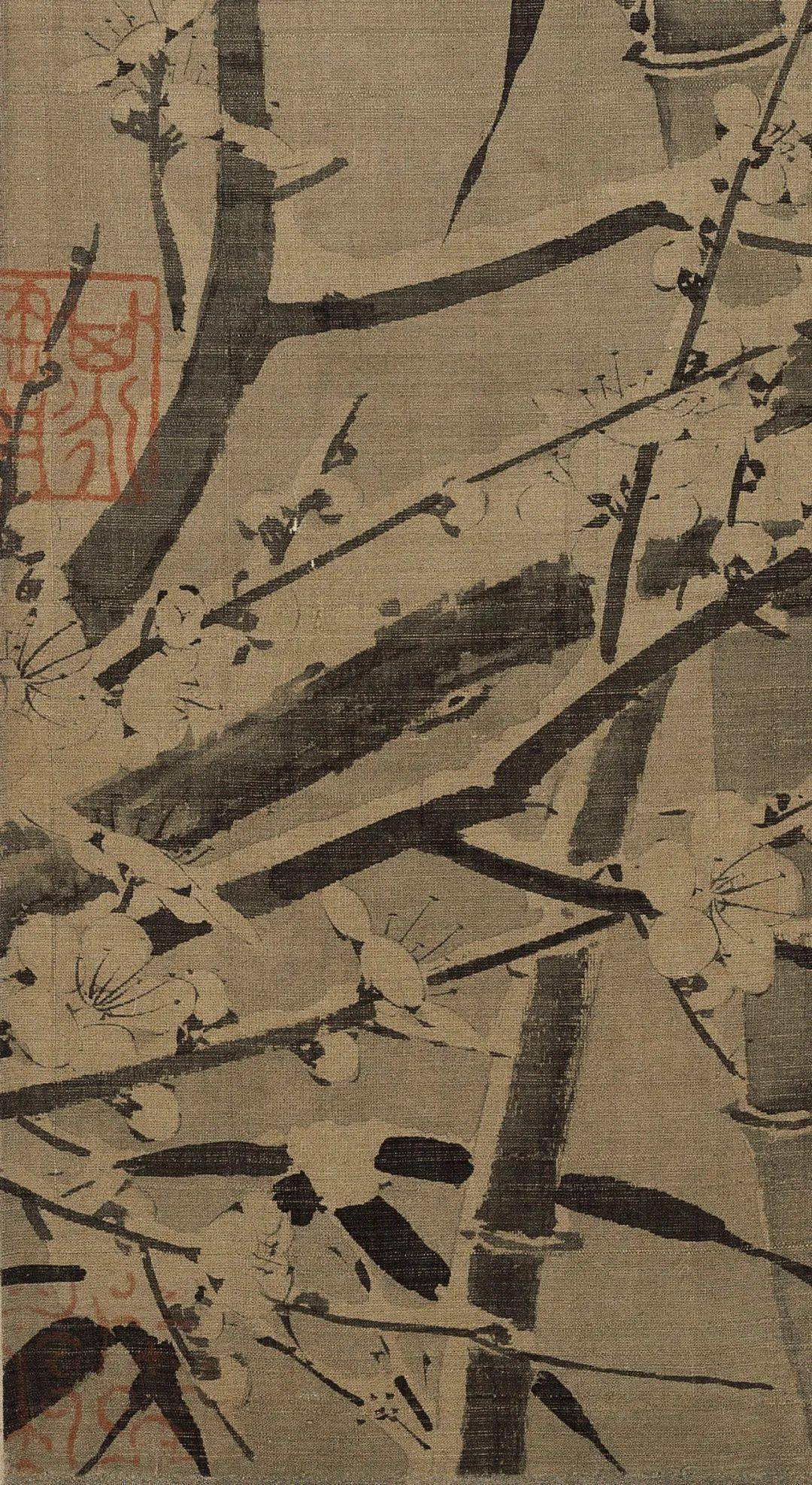 【诗画阅微】一幅宋画,带你欣赏最美的雪中梅竹!_徐禹功_宣传_书画