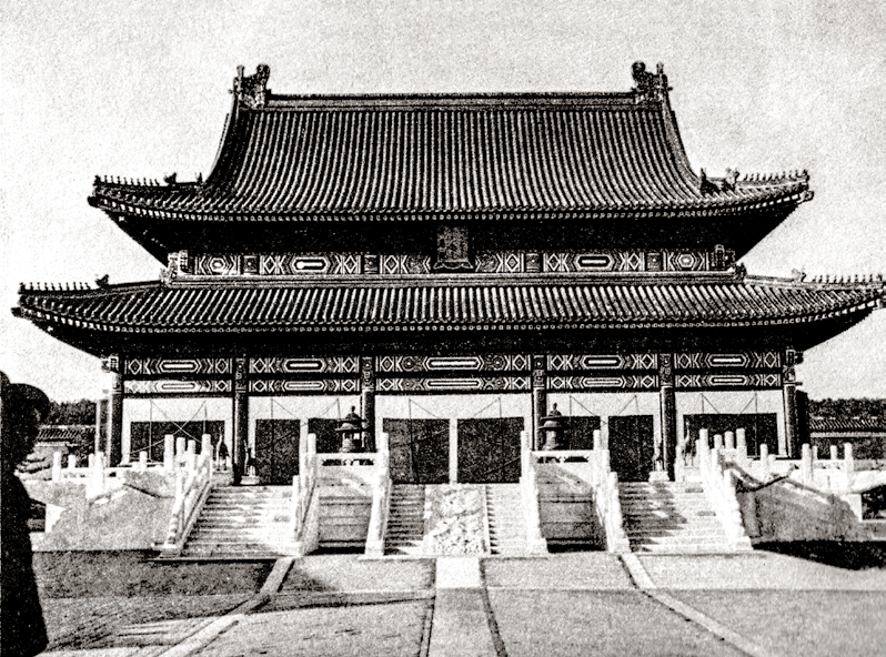 珍贵照片百年前的中国古建之美