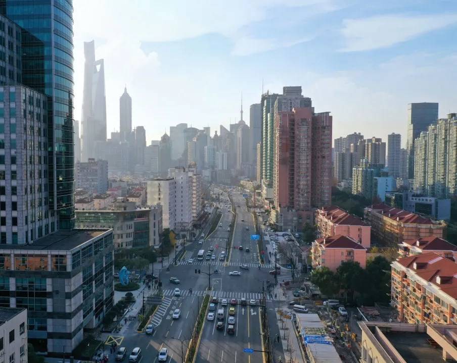浦东大道今天全面竣工通车，将建成精品示范大道_工程_道路_车道
