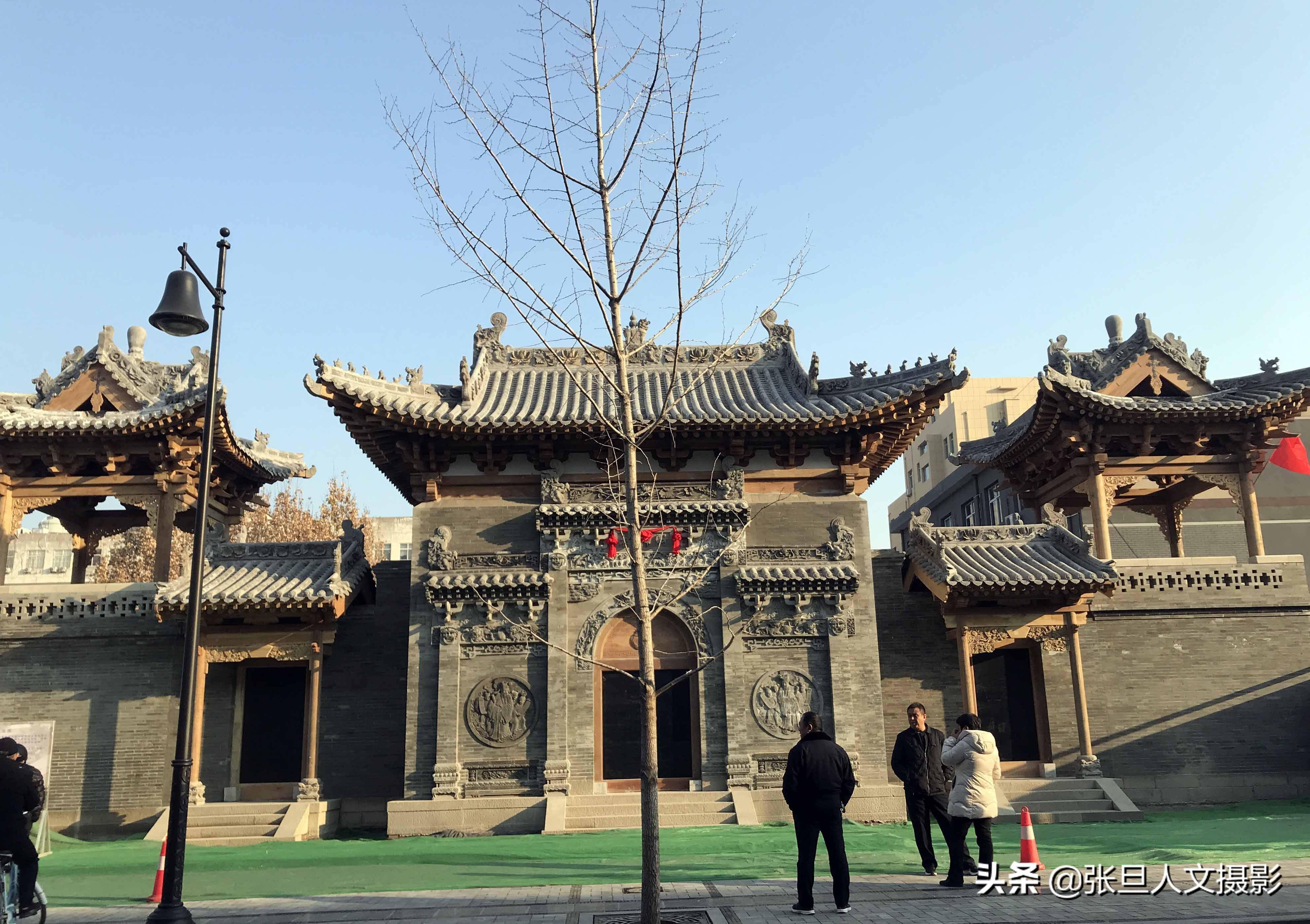 临汾失去百年的财神楼修复完工,带你先看,砖雕木雕都是艺术精品_尧都