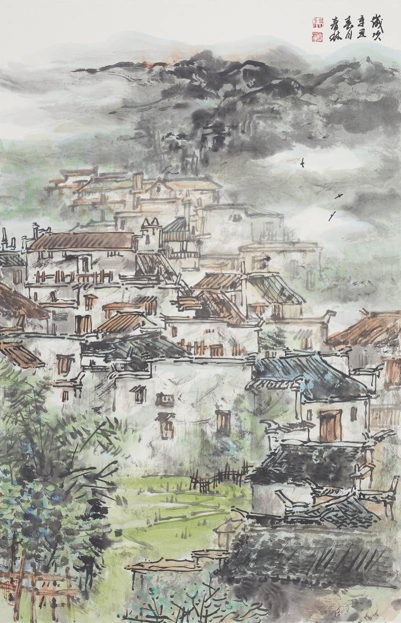 山水|70余件水墨作品呈现“李家山水”的传承与变革