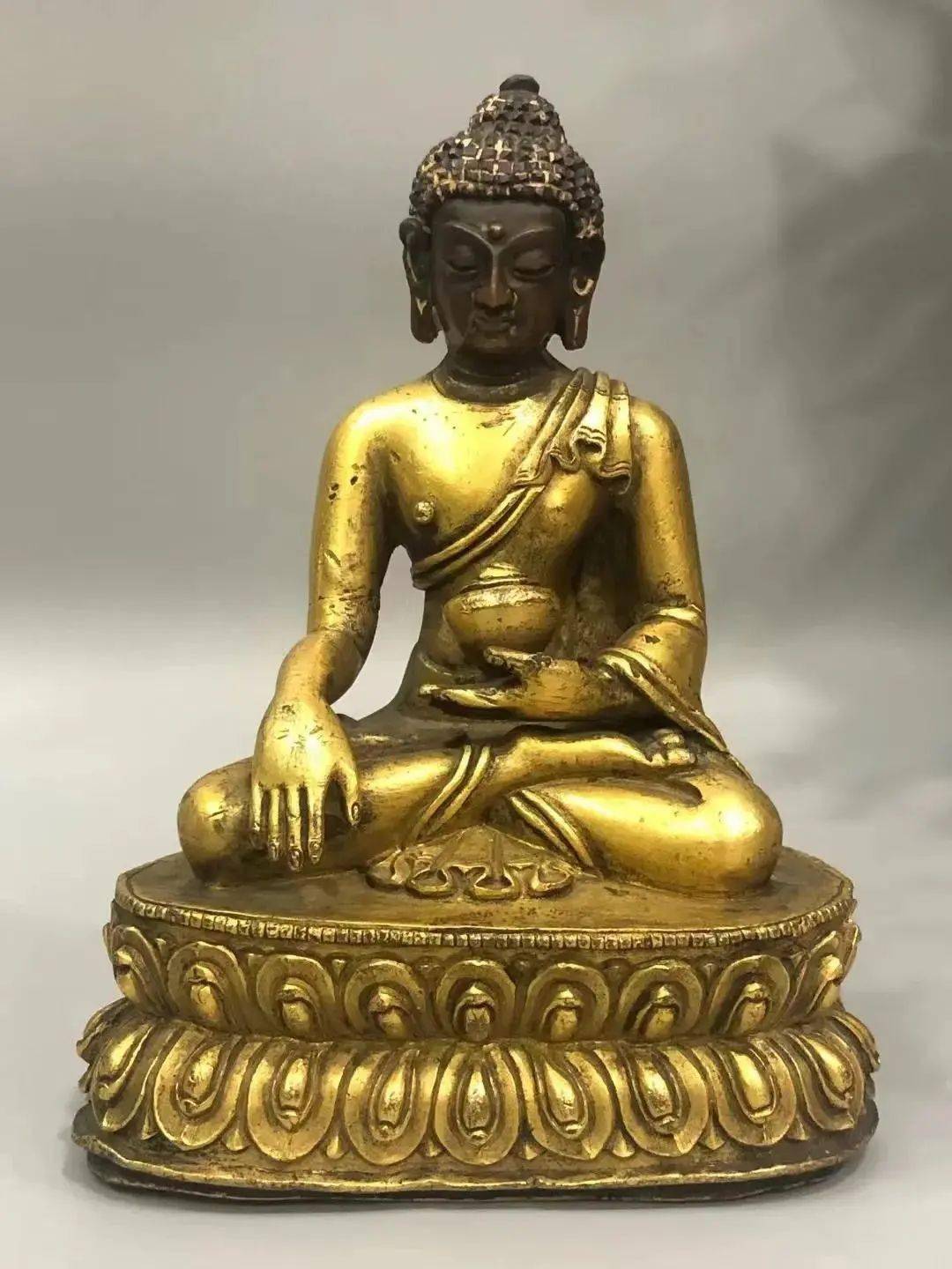 收藏明清金铜佛造像的最基本的四个鉴定方法总结_佛像_清代_的特点