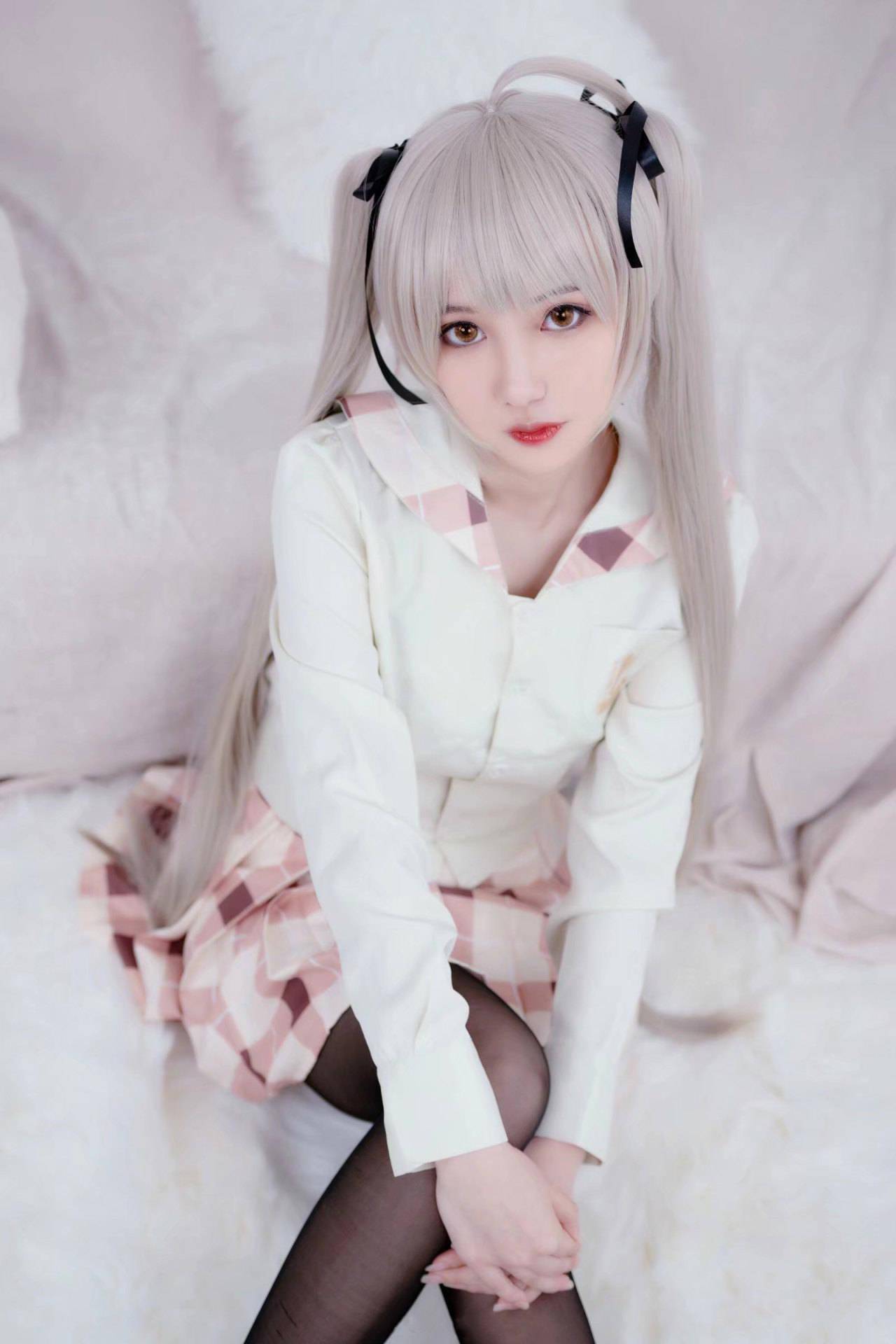 凌凌子|穹妹制服cosplay