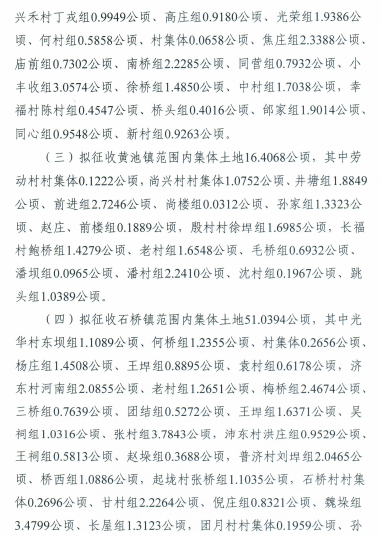 土地现状北起博望区丹阳镇百峰村与当涂县姑孰镇龙华村交界处,途径