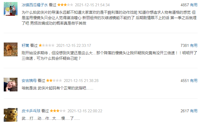 卧龙先生|豆瓣开分6.0，《雪中悍刀行》冤不冤？