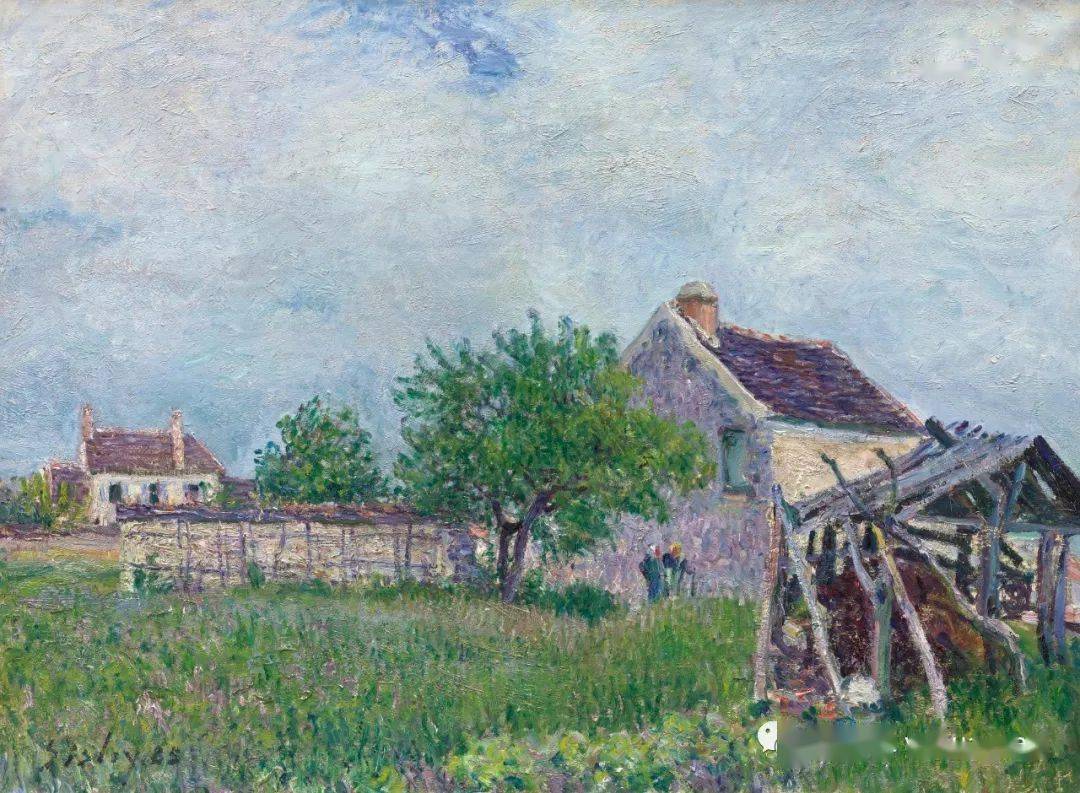 绘画大师西斯莱画作欣赏66张高清图