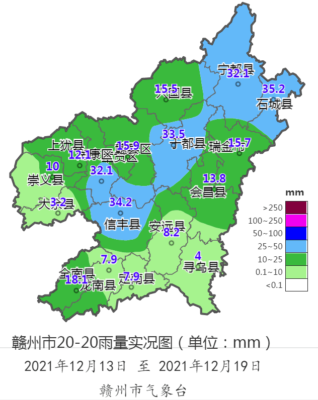 赣南18县地图图片