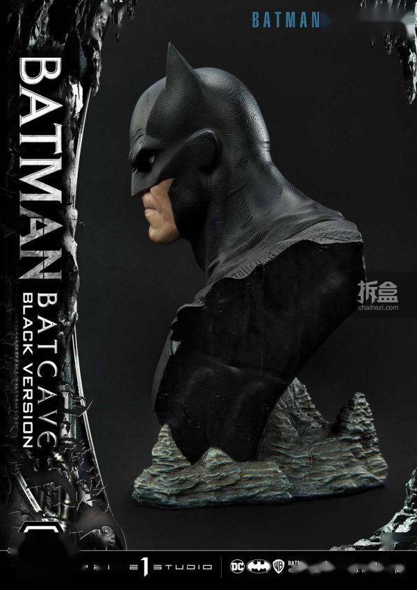 配件PRIME 1 STUDIO BATMAN HUSH 蝙蝠侠 缄默 1/3雕像胸像