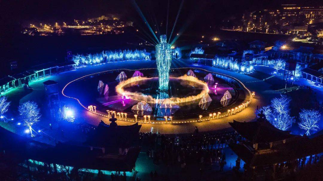 山水自驾推荐无锡灵山拈花湾跨年特惠穿太湖时空隧道来拈花湾流星许愿