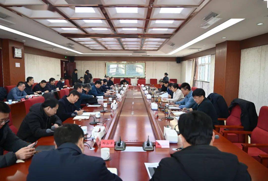 昌黎县河湖长联席会议召开