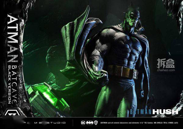 配件PRIME 1 STUDIO BATMAN HUSH 蝙蝠侠 缄默 1/3雕像胸像