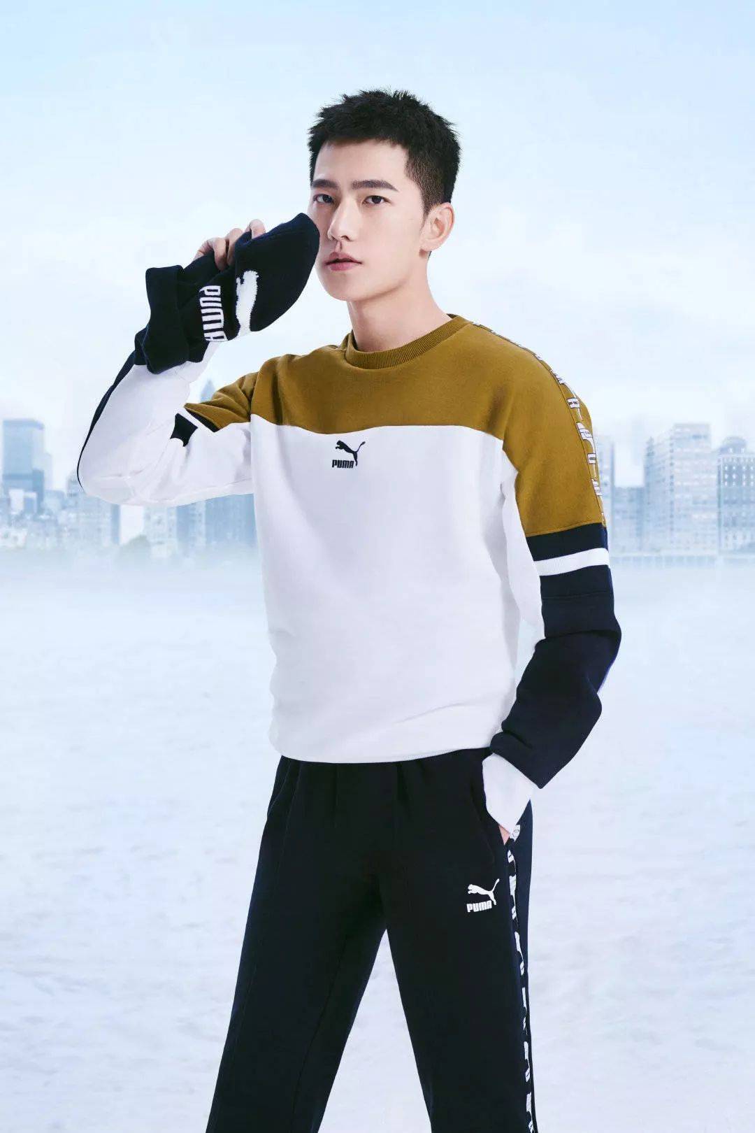 杨洋| puma×杨洋,不负冬日_哥哥_衣服_微博