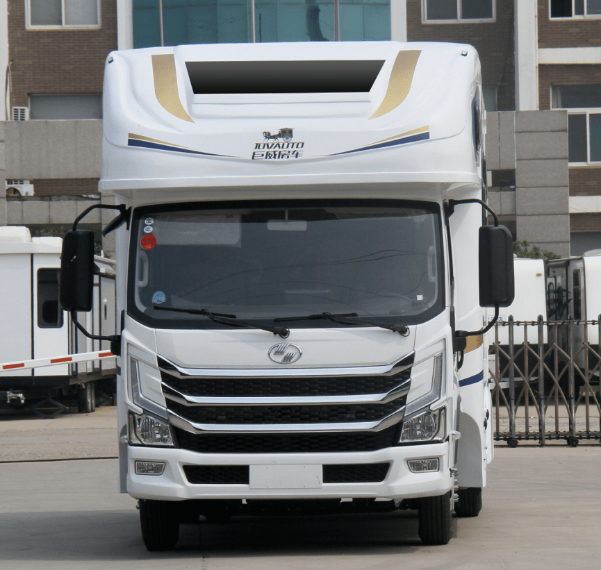 巨威跃进h500平头轻卡不背着个房怎么能叫房车