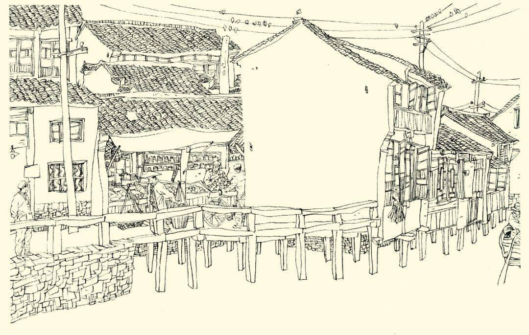 民居线条之美~民居建筑_中国_白描_mm