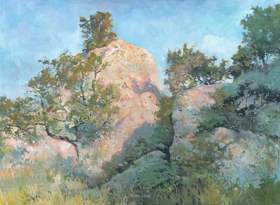 乌克兰画家丹尼斯切尔诺夫油画风景作品欣赏