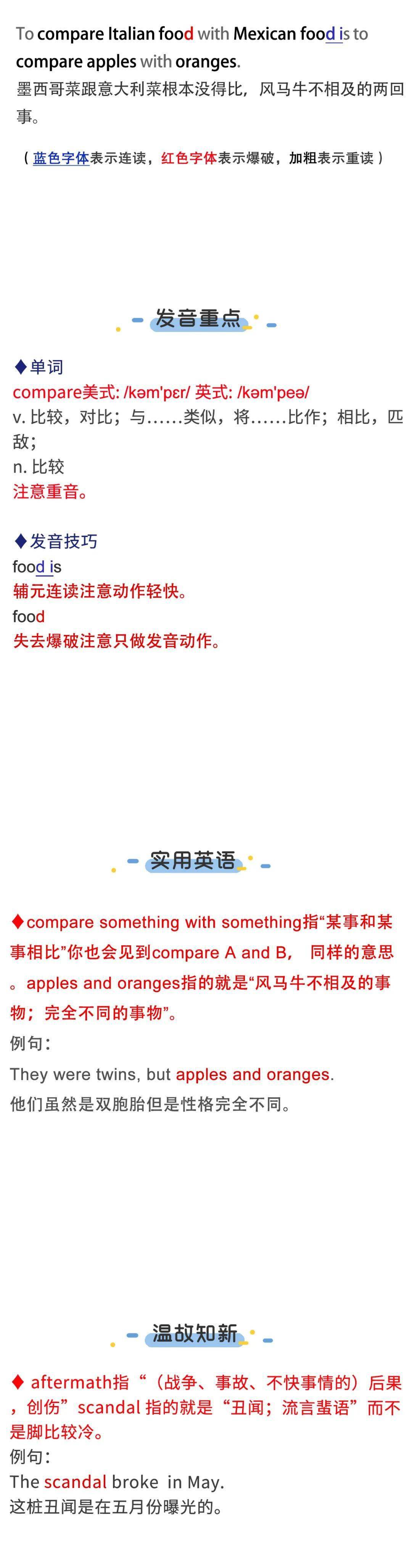 34 Compare Something With Something 34 良声英语健身房1227 地道 口语 小伙伴