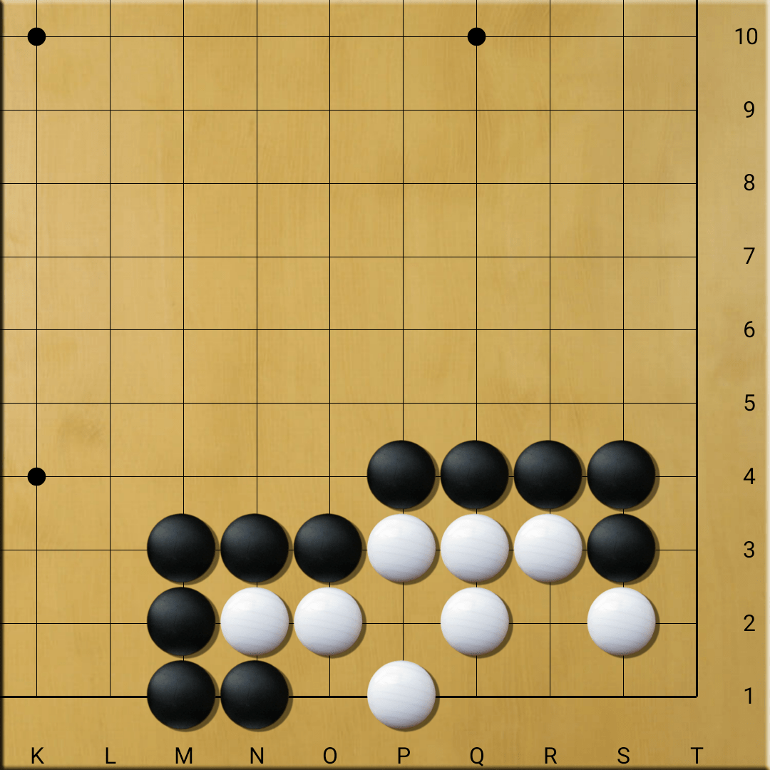 2k 1d 010 黑先围棋死活题12月26日 青州宿根草花