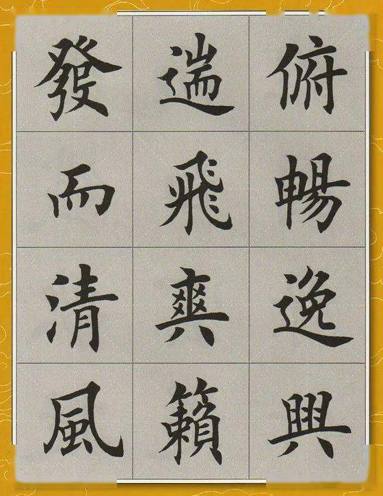 应书友们的要求,今天继续解析田英章先生楷书《滕王阁序》.