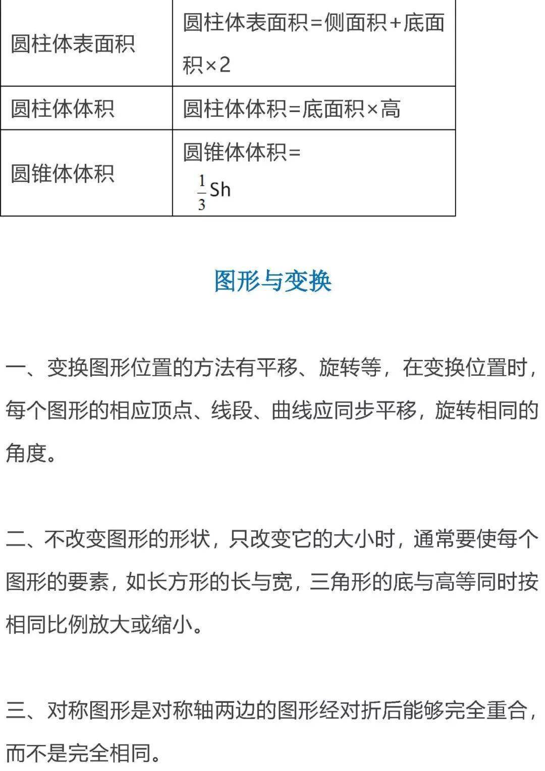 是一种|小学数学几何问题全汇总，建议收藏（可打印）！