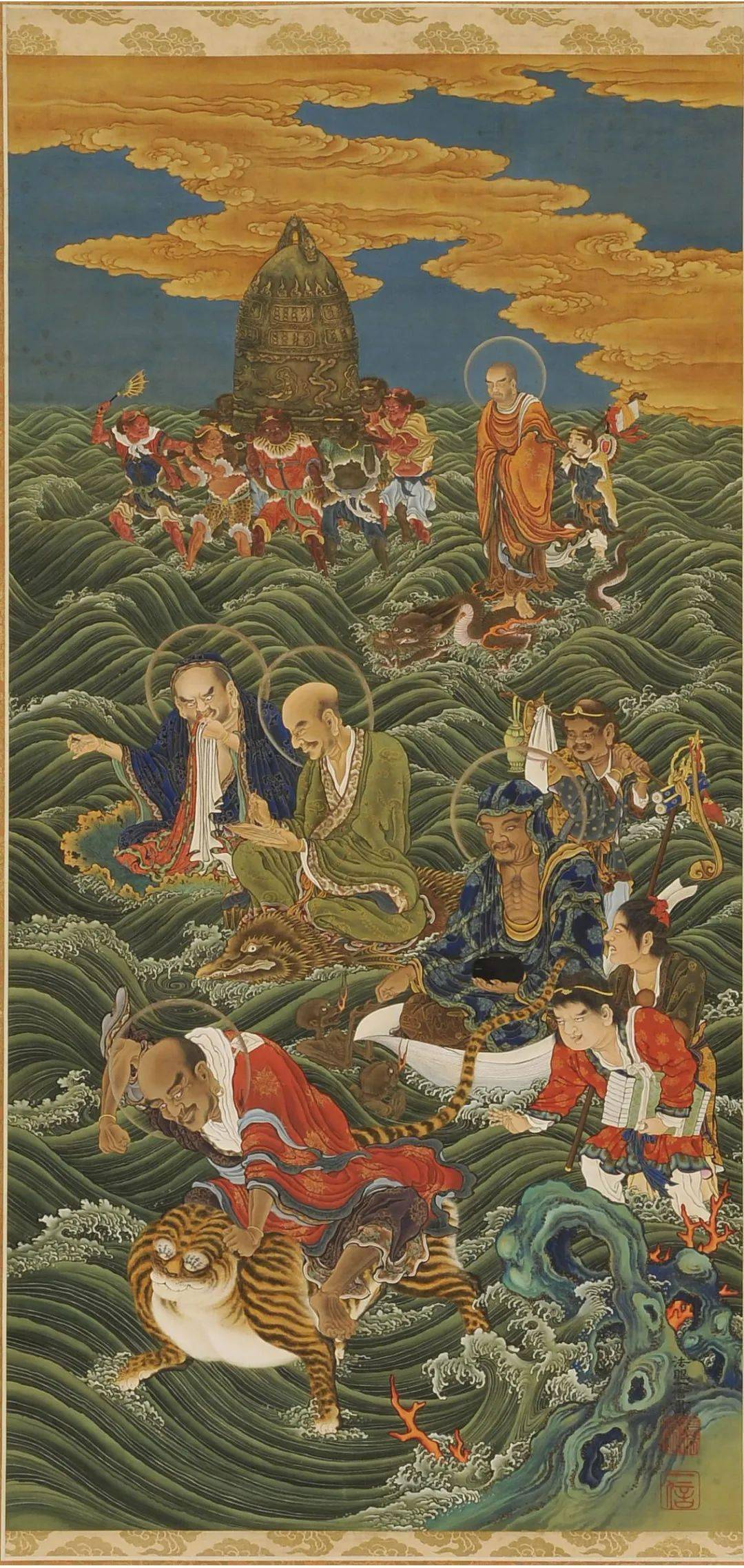 拿什么拯救人类!一信的《五百罗汉图》