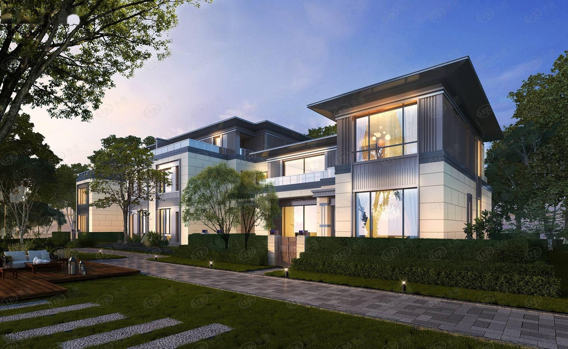 楼盘测评依山而建坡地别墅中交漫山总价220万起