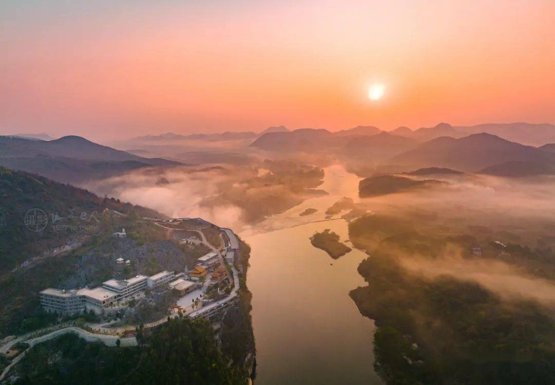 东安这个地方的晨雾,日出真是太美了!_湘江_沉香_悬崖