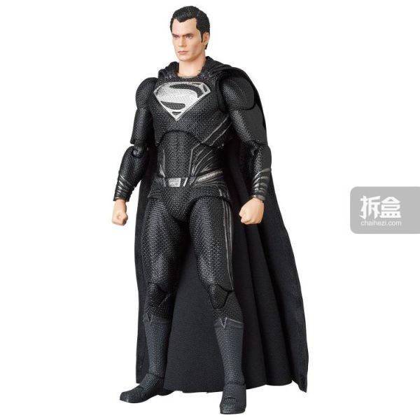 售价|MAFEX 扎克·施奈德版正义联盟 黑衣超人 可动人偶