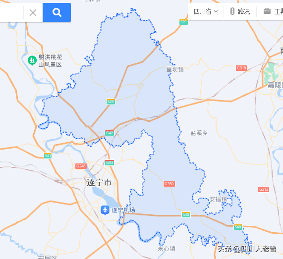 蓬溪县各个乡镇地图图片