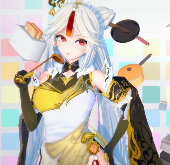 恋活sunshine人物卡可爱凝光分享原神可爱凝光怎么捏