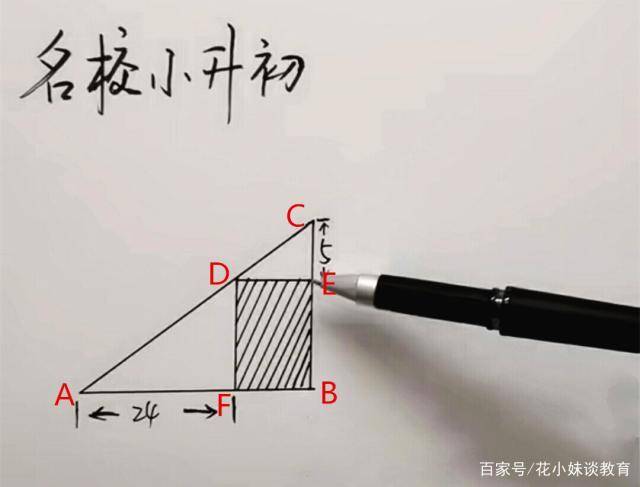 五道小升初数学几何竞赛题 全做对的是学霸 家长看后直言难哭了 条件 面积 正方形