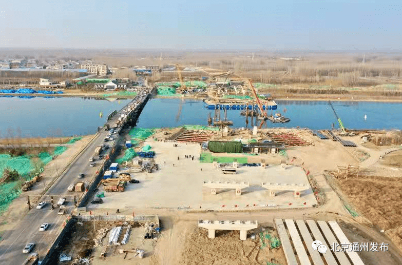这座跨河桥明年通车_香河_建设_交通