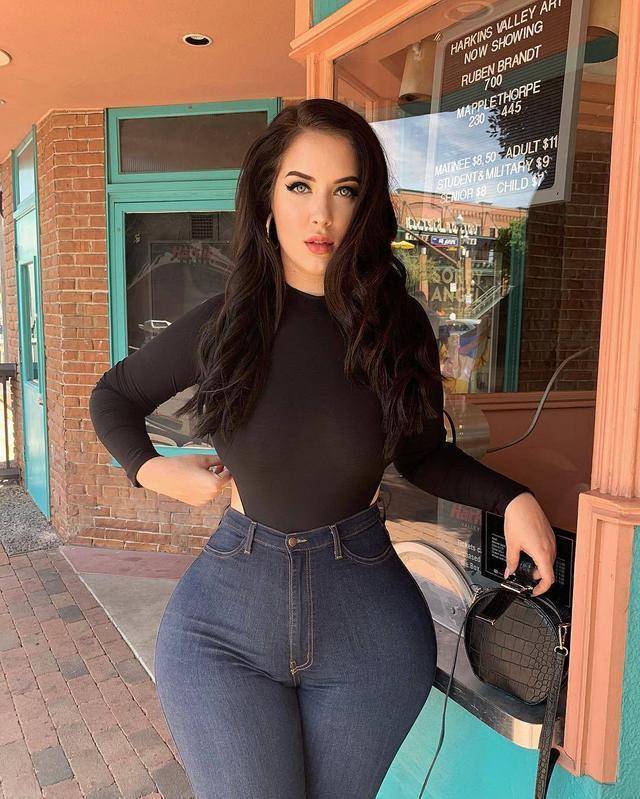 170斤的大码模特大号性感身材吸粉无数不减肥塑形就行