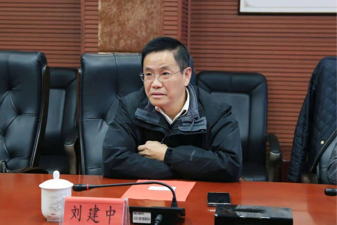 刘建中会见上海中产集团创始人朱阳
