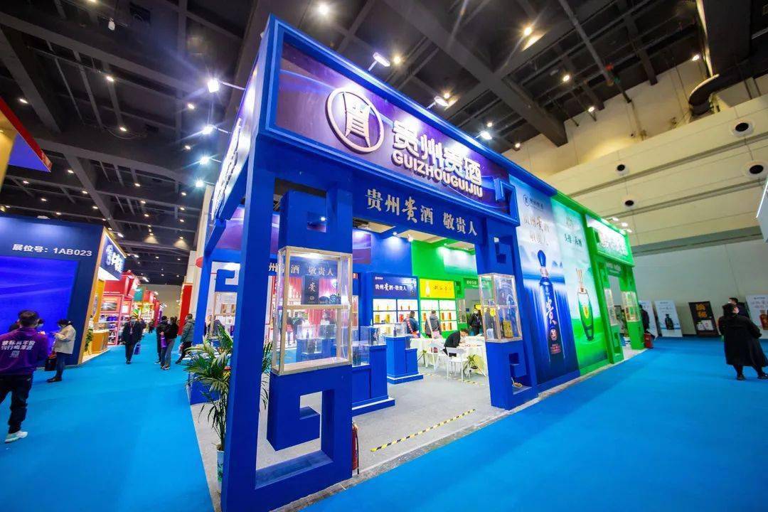 在现场万商大会超级用心的最美展位