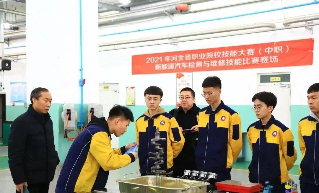 借力中德先进职教项目市四职中淬炼保定最强汽修专业