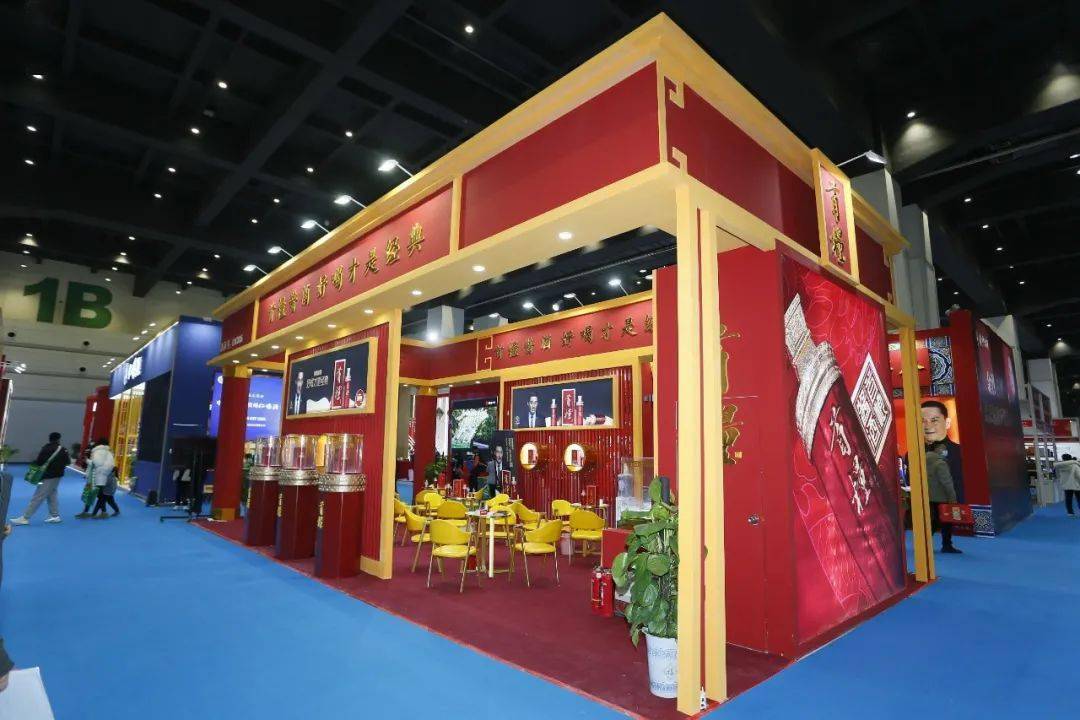 在现场万商大会超级用心的最美展位