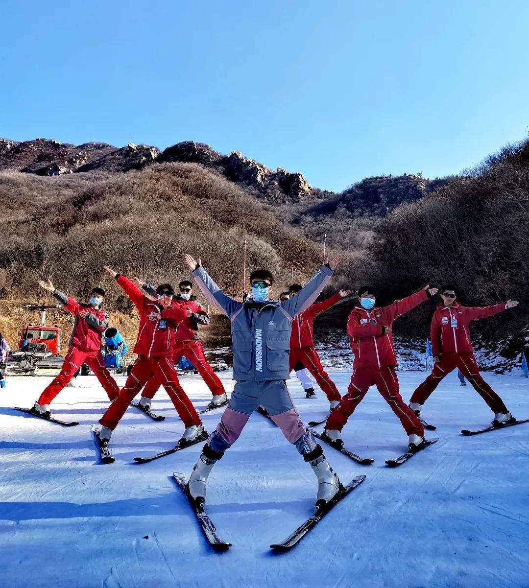 许昌秋湖湿地滑雪图片