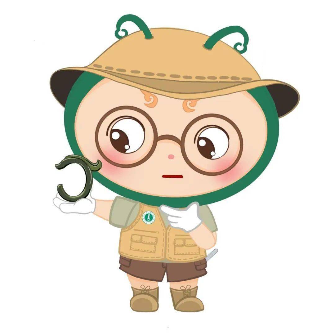 喜迎校庆年新年献礼吉祥物内小师春小蚕表情包