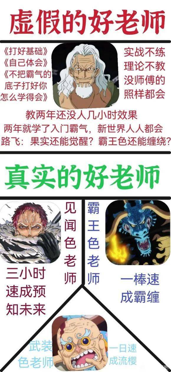 实力|雷利作为路飞的师傅，为啥感觉啥也没教？