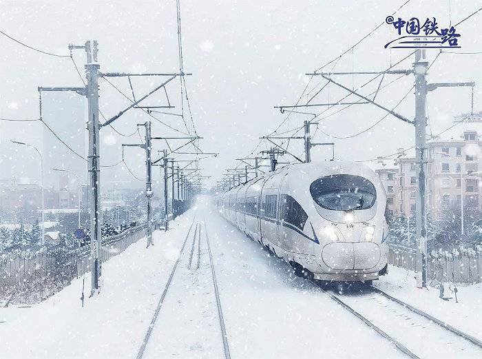 特辑冬日滤镜下的火车惊艳绝伦