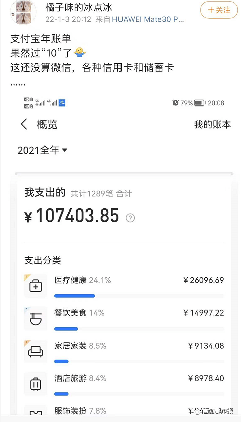 网友|终于！年度账单又来了！网友：看完emo了