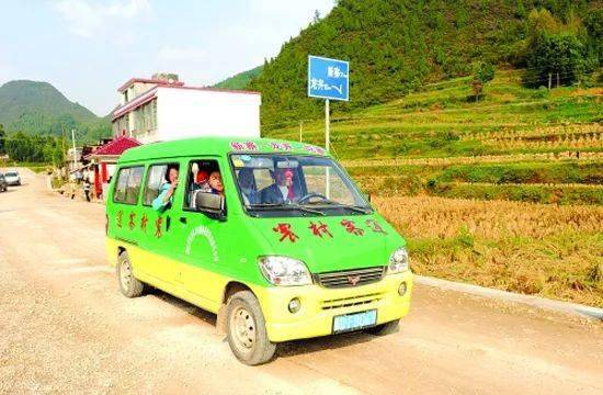 曾经拥挤的农村客运车已经是记忆了