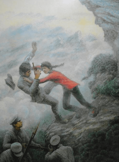 铸魂传承红色文化专题栏目吴月娥舍身跳崖震敌胆