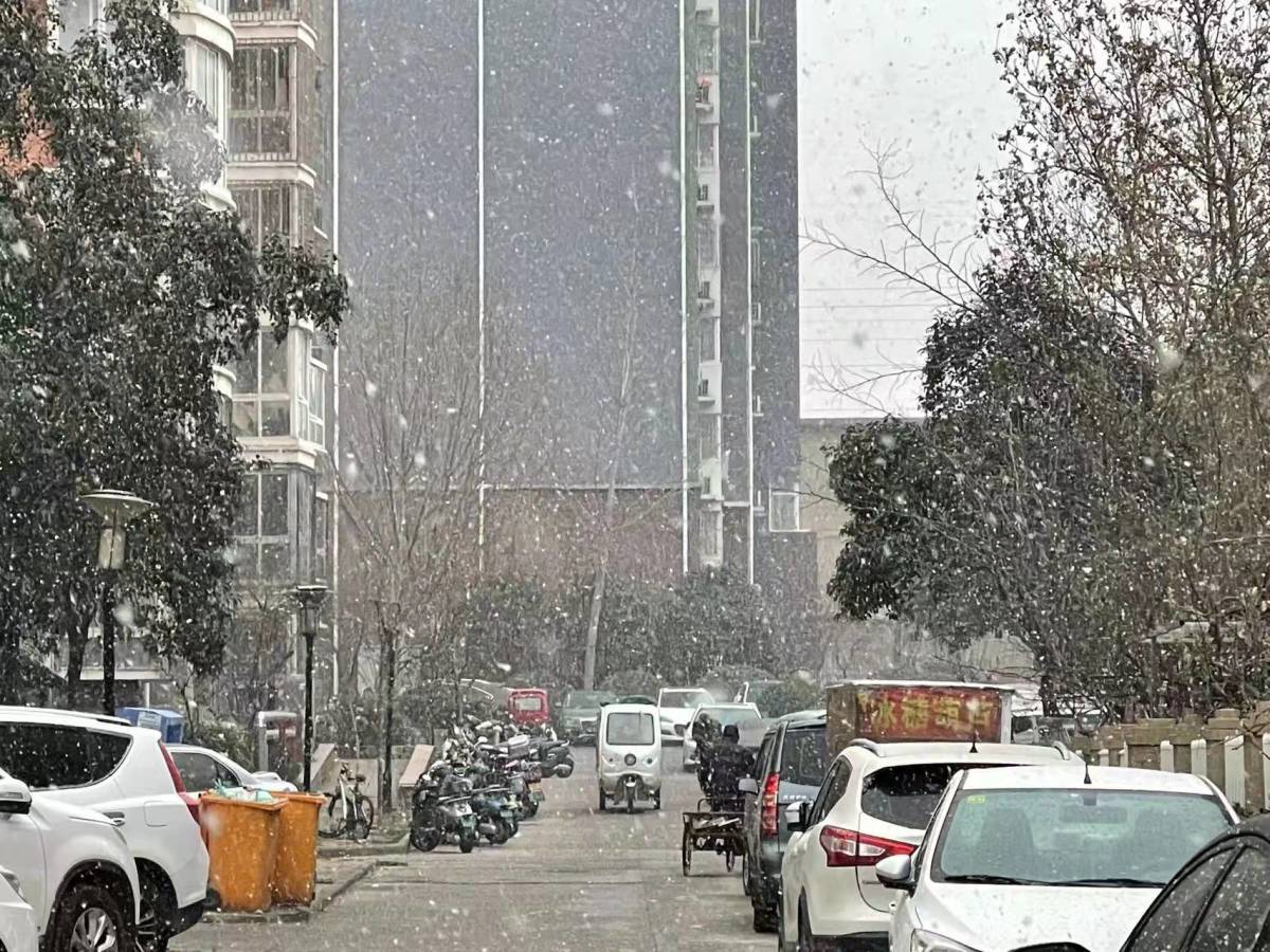 鄭州市區加入降雪群聊河南下雪範圍正在擴大中