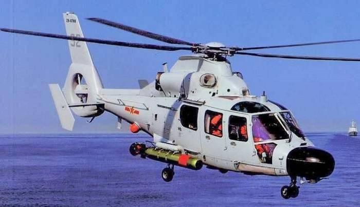 终极直9反潜直升机亮相直9d改进型直升机反潜和反舰兼顾的多面手