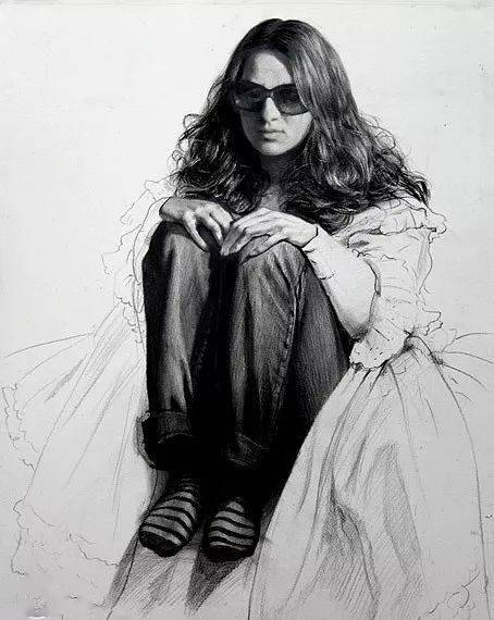 作品欣赏| 视觉冲击力极强的素描!_普拉特_研究_概率