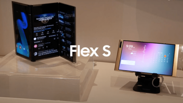 原型|三星展示多款折叠屏原型设备
