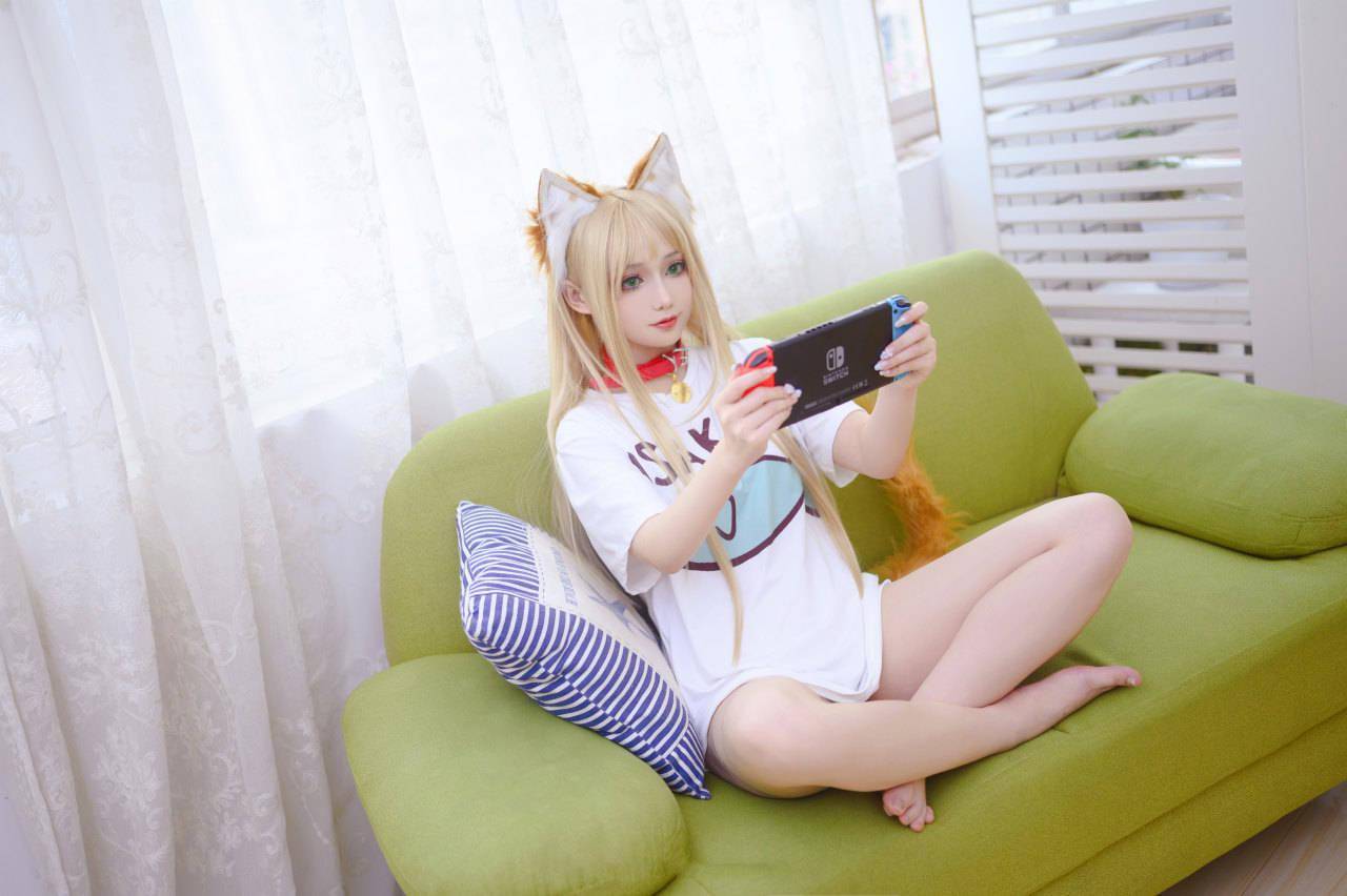 图片|黄豆粉猫娘cosplay