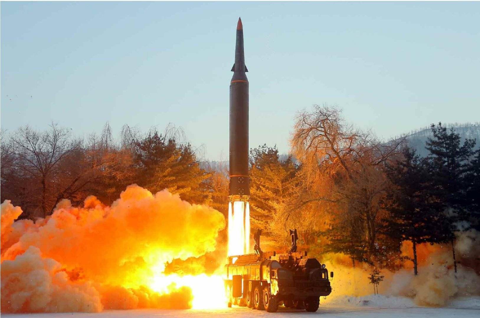 朝鲜再次试射高超音速武器，准确命中设定为700公里外的目标
